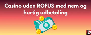 Spil på Casinoer uden ROFUS – Få friheden tilbage Spil på Casinoer uden ROFUS – Få friheden tilbage